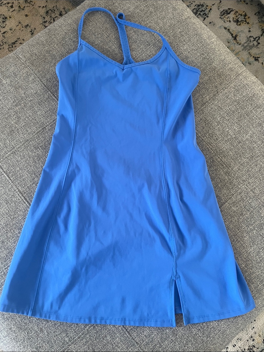 TNA Blue Athletic Camisole Dress Top